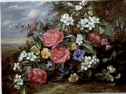 unknow artist Floral, beautiful classical still life of flowers.080 Germany oil painting reproduction